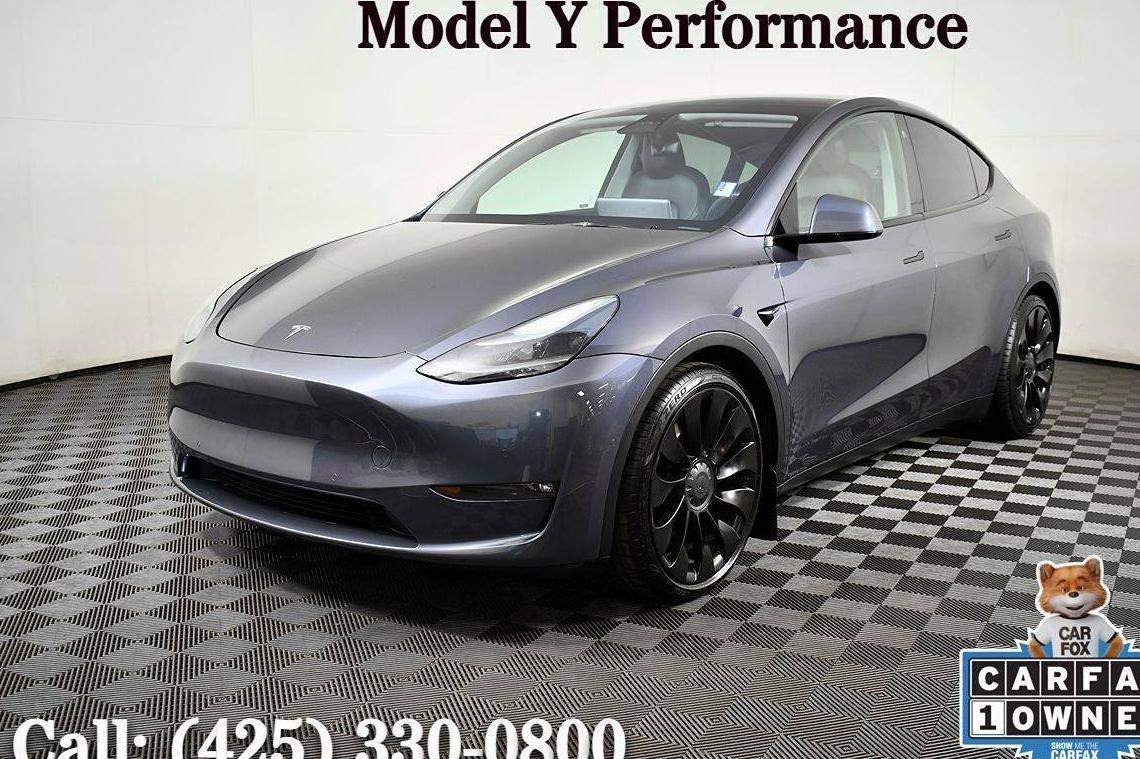 TESLA MODEL Y 2021 5YJYGDEF4MF269242 image